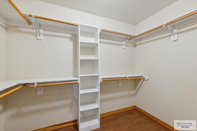 5662 Rustic Manor Dr, Brownsville, TX 78526 - spacious closet with wood tiled floors