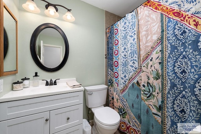 2853 Fleet St, Brownsville, TX 78521 - full bathroom featuring vanity and curtained shower