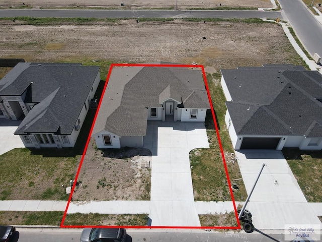 7336 San Andres St, Brownsville, TX 78526 - view of subject property with property boundaries highlighted