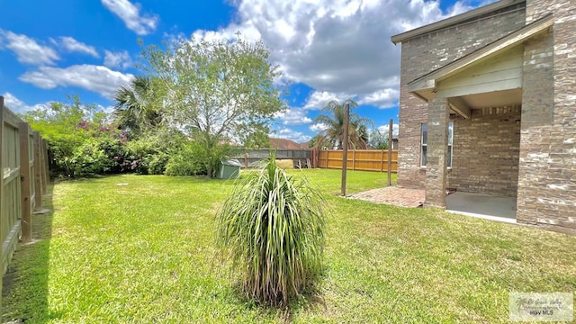 2839 Regency Dr, Brownsville, TX 78526 - view of yard with a patio area