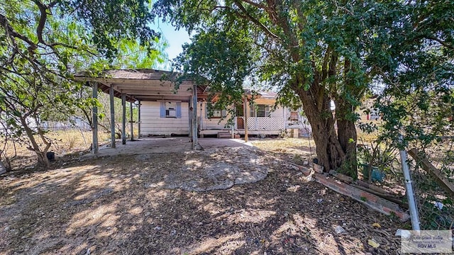 453 Sombra St, San Benito, TX 78586 - view of back of property