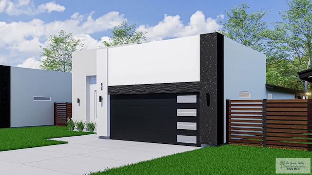 234 Cameo Dr, San Benito, TX 78586 - contemporary house with a garage and concrete driveway