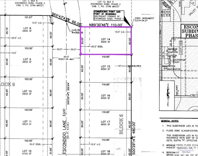 0 E Escondido Ln Unit 14, Harlingen TX, 78550 land for sale