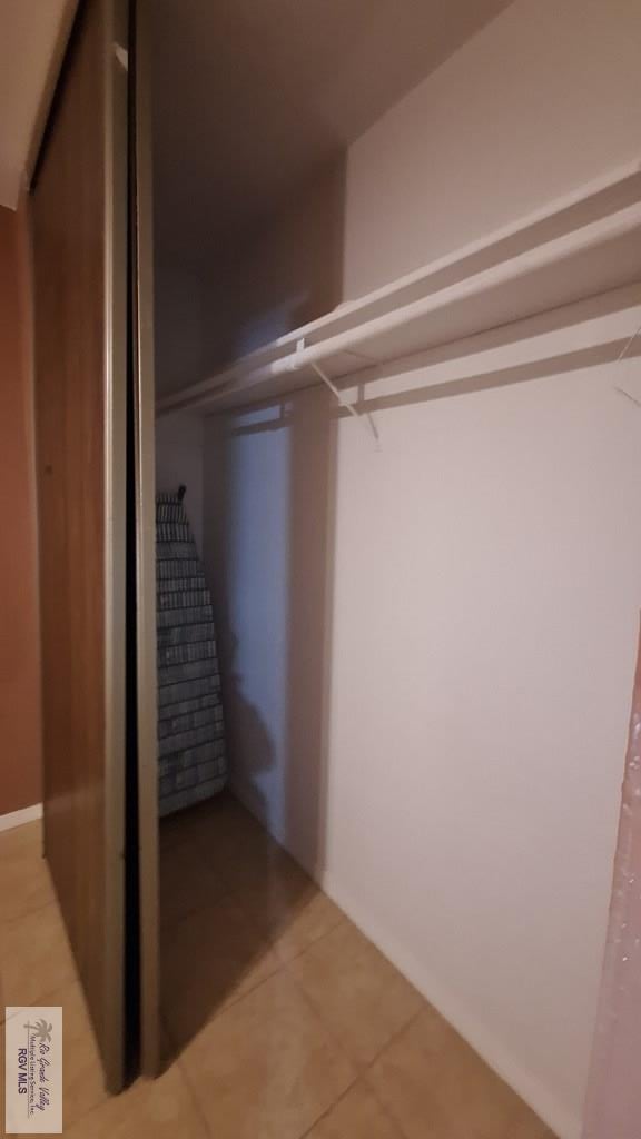 view of closet