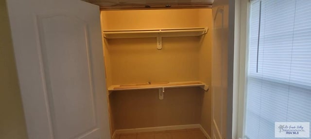 view of closet