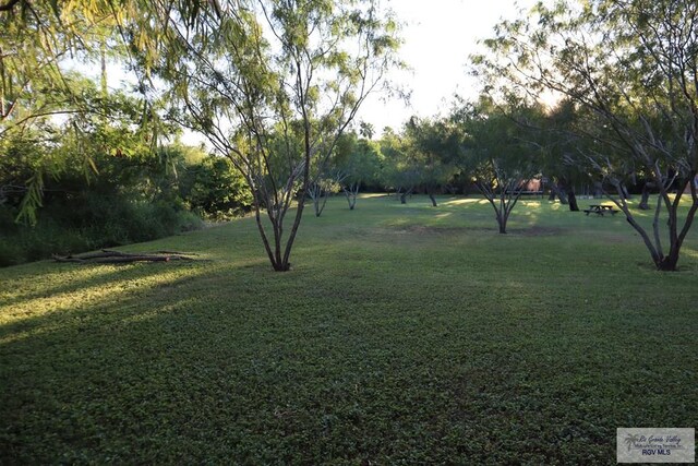 view of home's community featuring a lawn