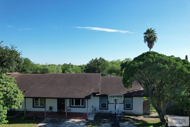 view of ranch-style house