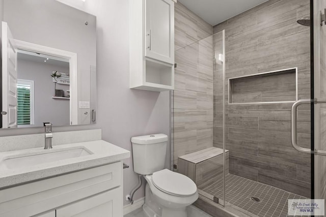 31689 E Jardin E, Los Fresnos, TX 78566 - bathroom with vanity and a stall shower