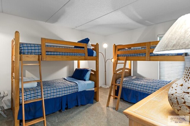 bedroom featuring carpet flooring