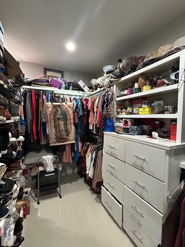 view of spacious closet