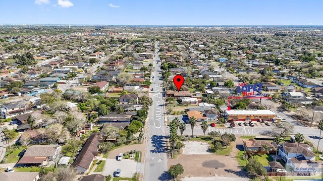 2307 Carlos Ave, Brownsville, TX 78526 - drone / aerial view featuring a residential view