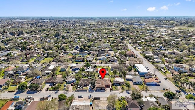 2307 Carlos Ave, Brownsville, TX 78526 - drone / aerial view featuring a residential view