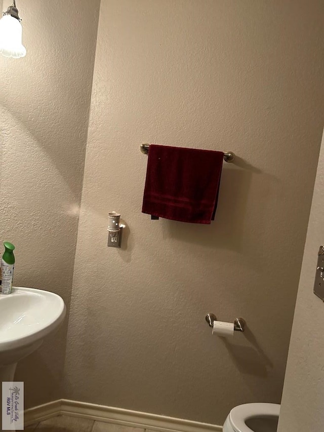 bathroom with toilet