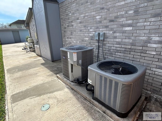 exterior details featuring central air condition unit