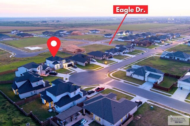 122 Heron Dr, Los Fresnos, TX 78566 - aerial view of residential area