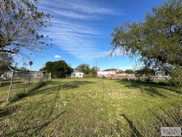 view of yard