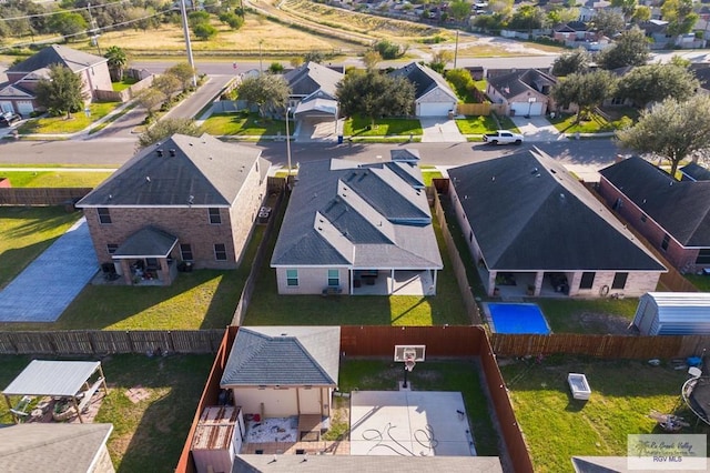 1903 W Webster Dr, Edinburg, TX 78542 - aerial perspective of suburban area