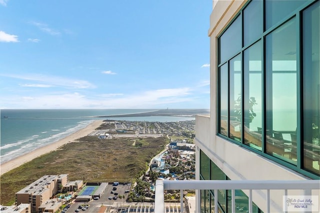 310A Padre Blvd Unit 3102, South Padre Island, TX 78597 - water view with nearby beach