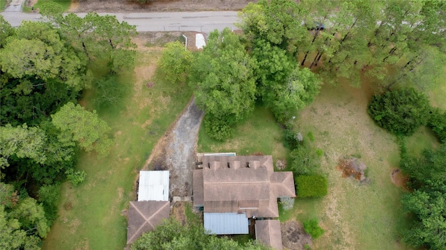 view of aerial view