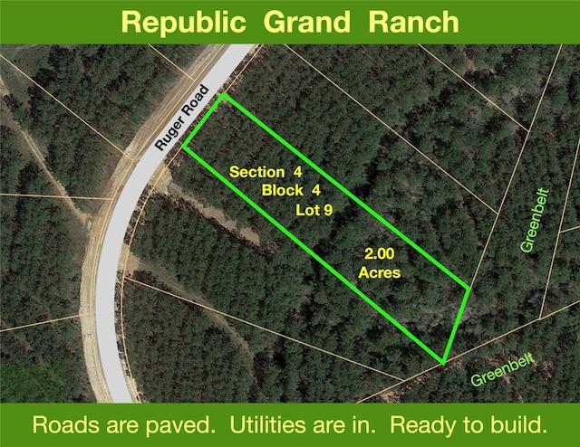 10891 Ruger Rd, Willis TX, 77378 land for sale