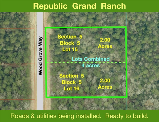 15848 Wood Grove Way, Willis TX, 77378 land for sale