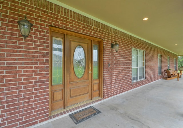 view of property entrance