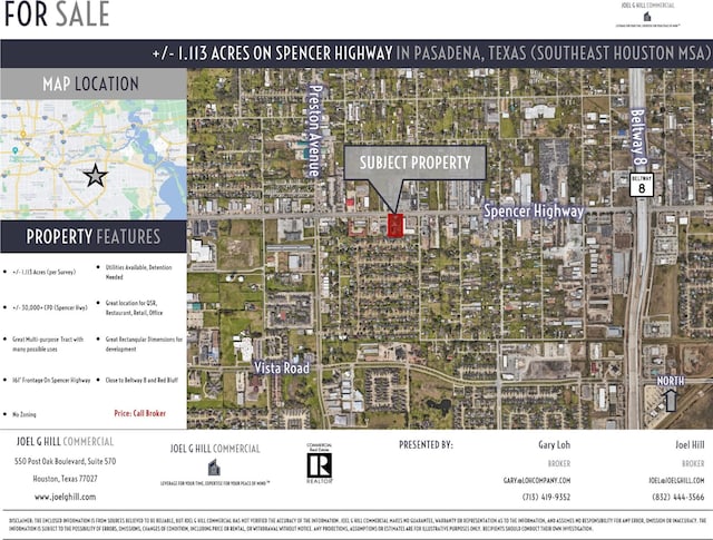 4914 Spencer Hwy, Pasadena TX, 77505 land for sale