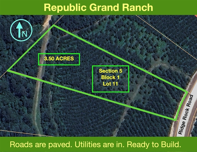 15699 Ridge Rock Rd, Willis TX, 77378 land for sale