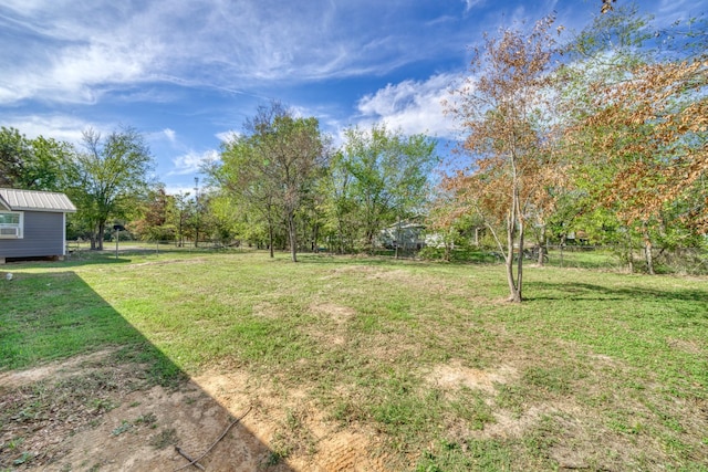 view of yard