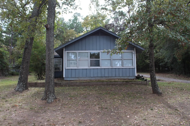 view of side of property