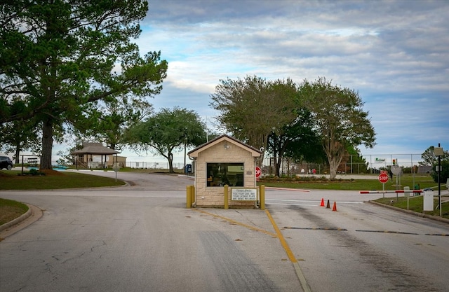 view of road