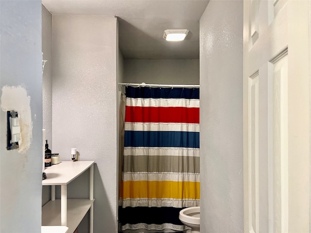 bathroom with toilet