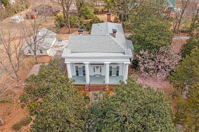 view of birds eye view of property