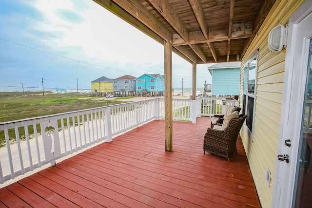 view of deck