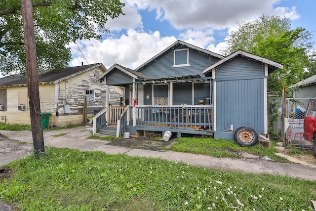 bungalow with covered porch