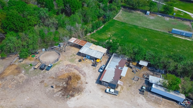 view of aerial view