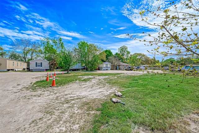 view of yard