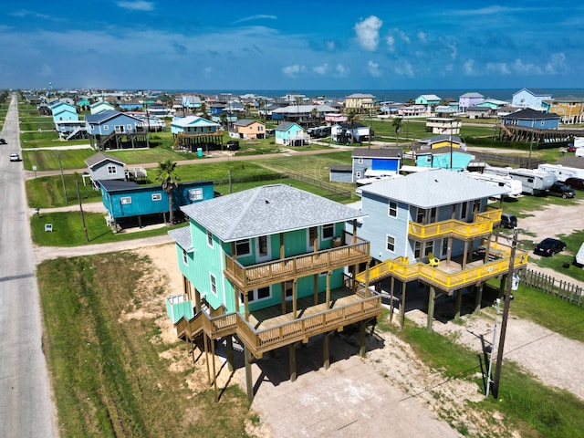 view of aerial view