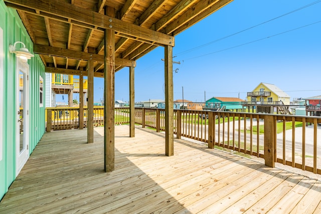 view of deck