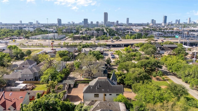 420 Heights Blvd, Houston, TX 77007 - drone / aerial view of city skyline