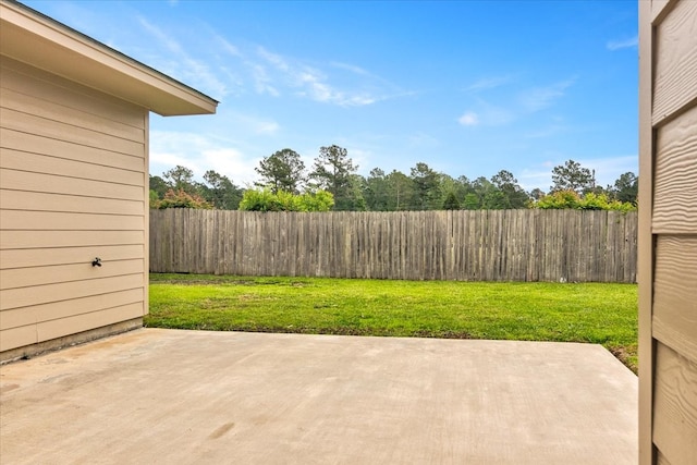 exterior space with a patio