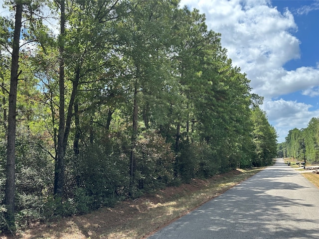 view of road