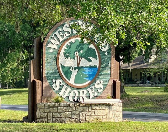 36 Corkwood Rd, Trinity, TX 75862 - community / neighborhood sign with a lawn