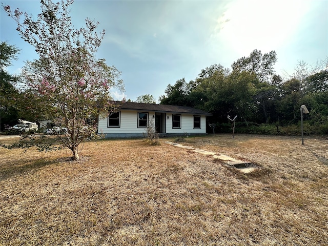 view of ranch-style house