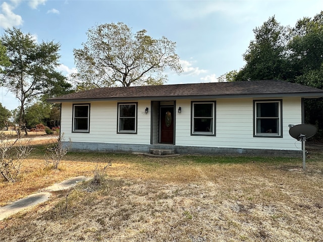 view of ranch-style house