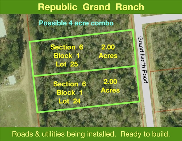 11652 Grand N Rd, Willis TX, 77378 land for sale