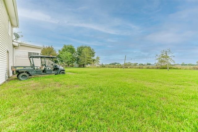 view of yard