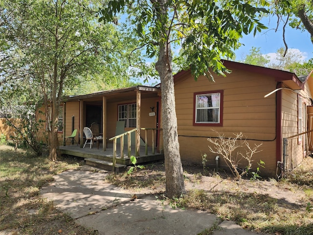 view of front of house