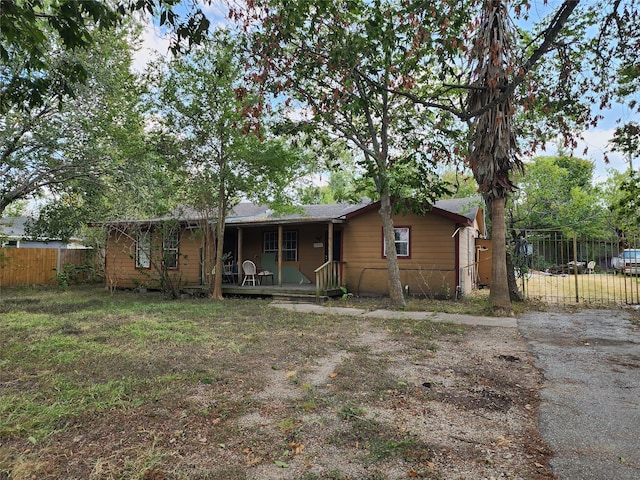 view of back of house