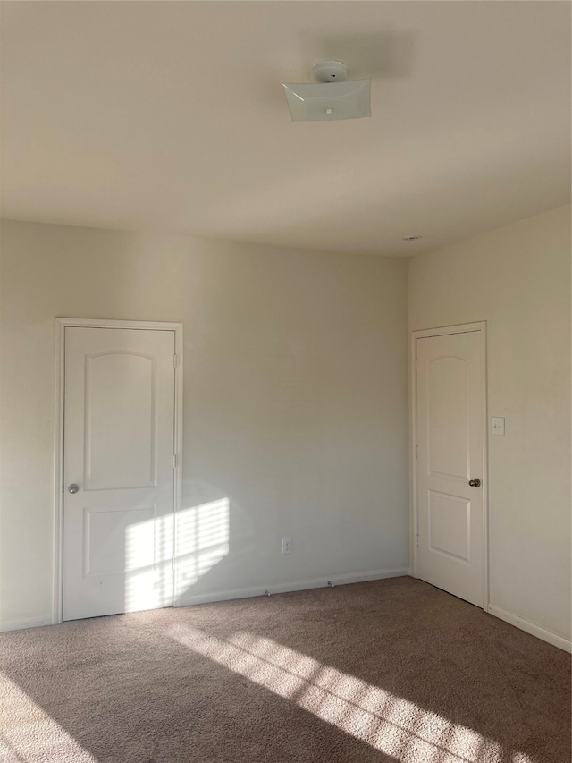 empty room with light carpet